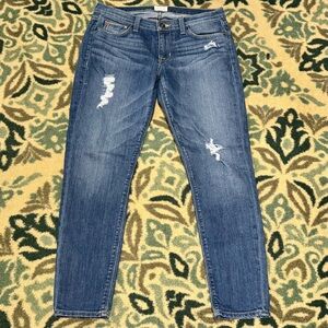 Hudson Krista Super Skinny Crop Stretch Jeans 28 x 27